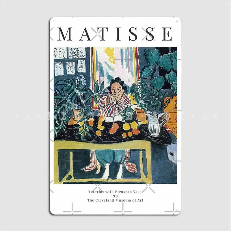 Interior Design Exhibition - Henri Matisse Wnętrze z Etruskim Wazą