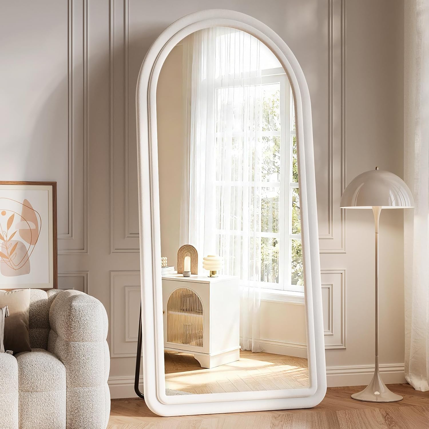 Arch Mirror Leaning - Łukowe lustro na całej długości 71