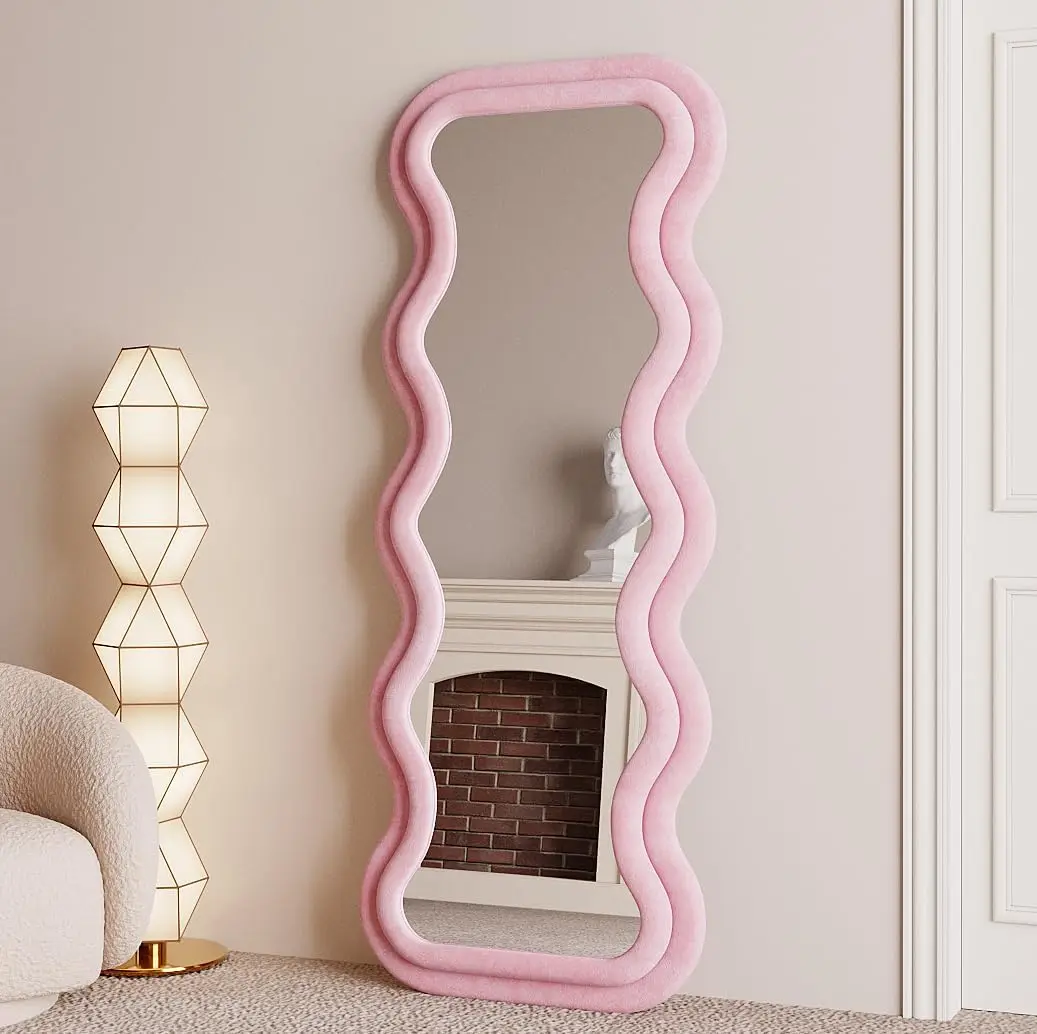Pełnowymiarowe lustro faliste, – Arch Mirror Leaning recenzja i cena