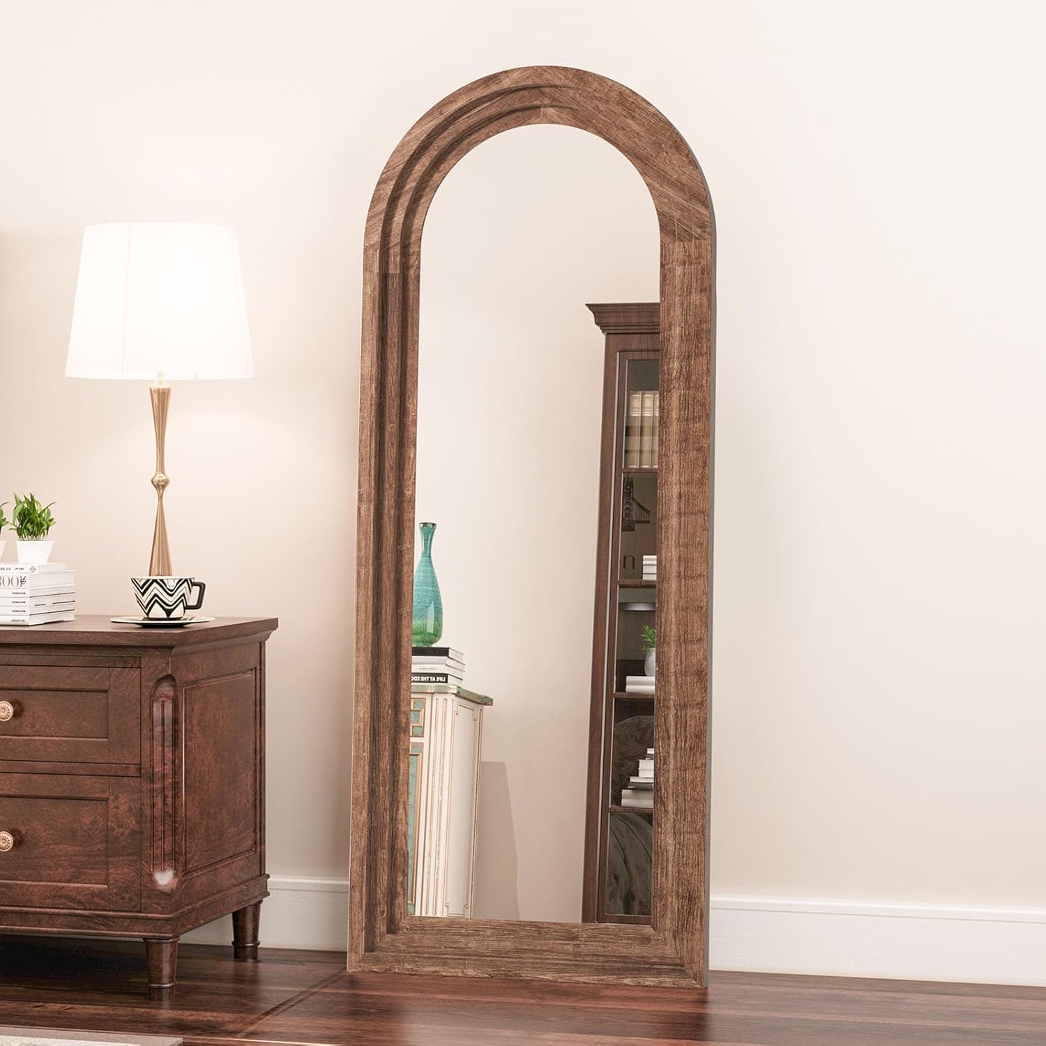 Łukowate lustro na całej długo – Arch Mirror Leaning recenzja i cena