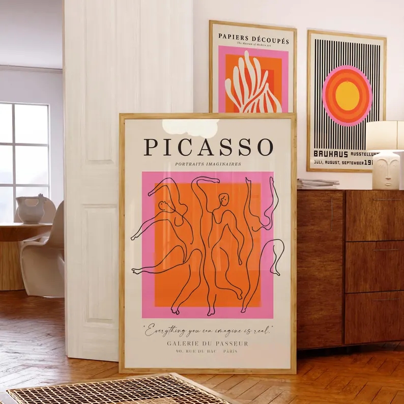 3 szt. Nowoczesne pomarańczowe – Interior Design Room recenzja i cena