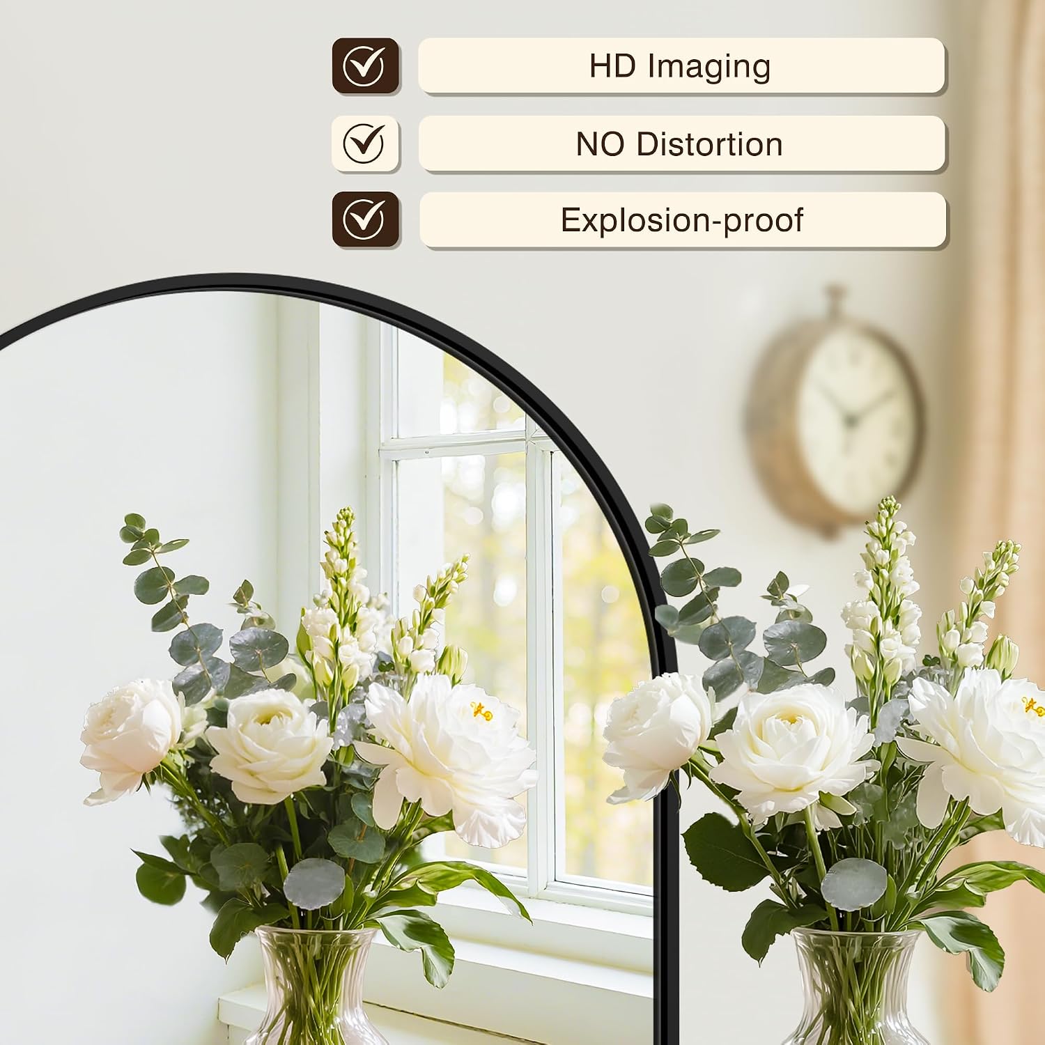 Zestaw 2 lusterek łazienkowych – Arch Mirror Leaning recenzja i cena