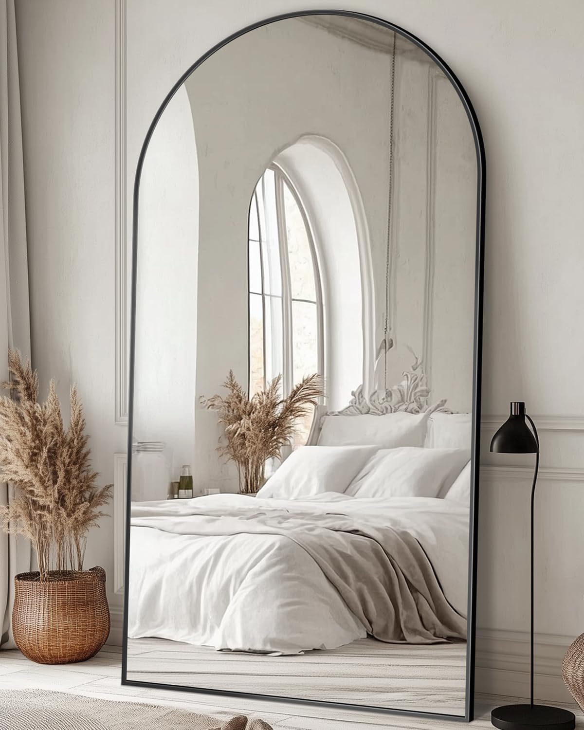 Duże lustro podłogowe 81x41 cm – Arch Mirror Leaning recenzja i cena