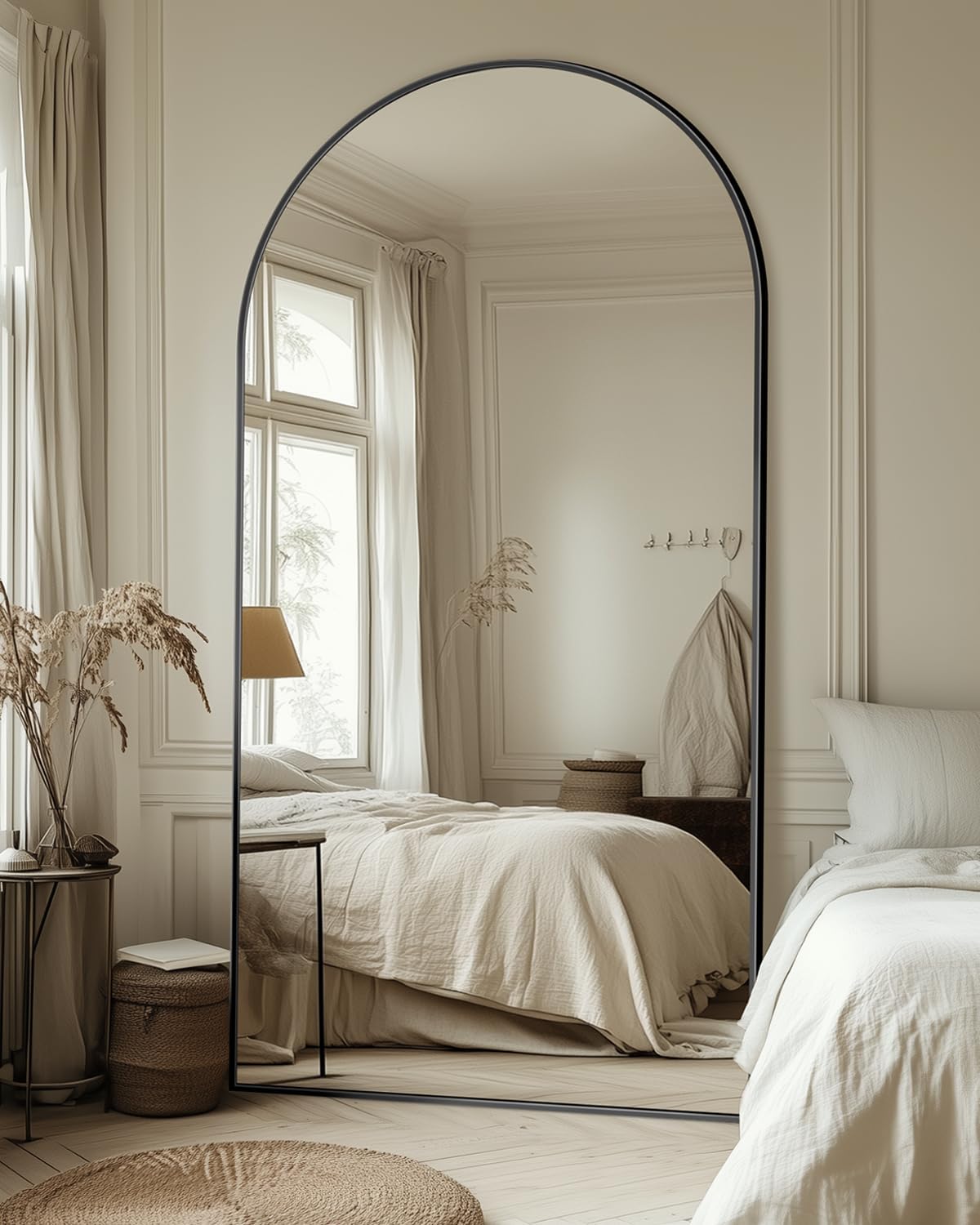 Duże lustro podłogowe 81x41 cm – Arch Mirror Leaning recenzja i cena